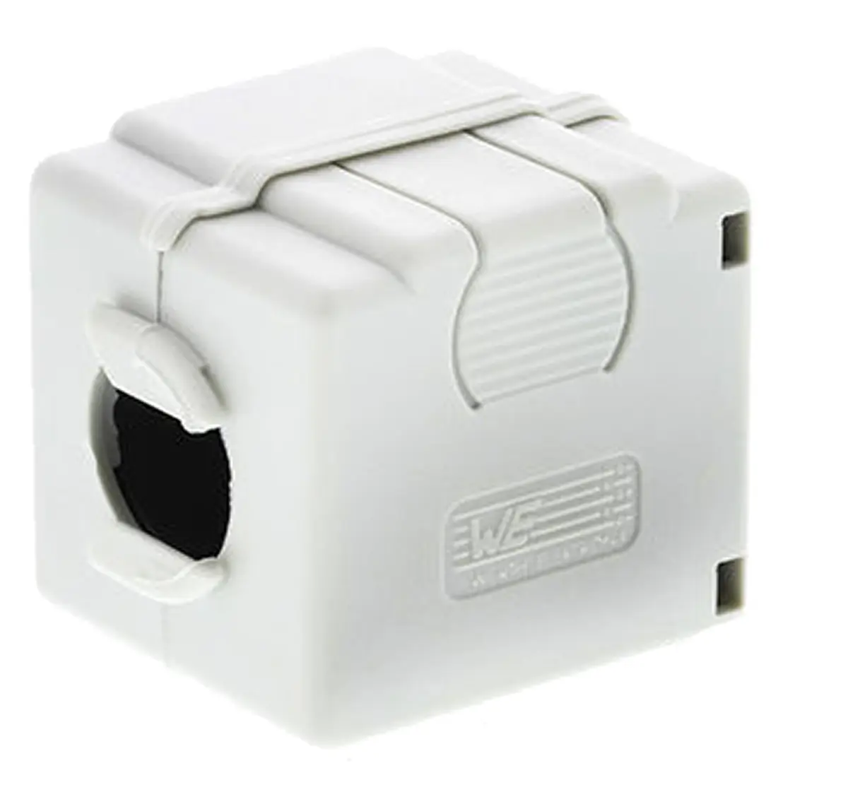 Produktfoto 1 von Würth Elektronik STAR-FIX Ferrithülse, Typ Snap-Ferrit, 8W5000, 28 x 31 x 35.1mm, für Kabel-Ø 12.5mm Zum Öffnen