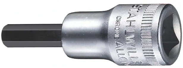 Produktfoto 1 von STAHLWILLE 3/8 in Bit Buchse Vierkant x 20.0 mm