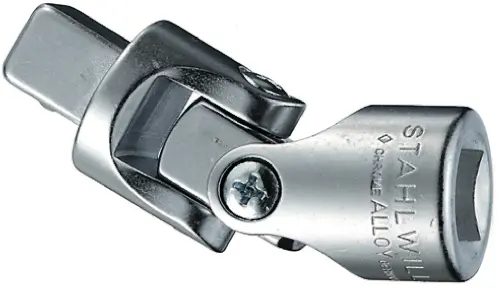 Produktfoto 1 von STAHLWILLE 12.7 mm Vierkant Gelenk, Legierungsstahl, Länge 71 mm