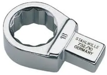 Produktfoto 1 von STAHLWILLE, 14 x 18 mm Krähenfuß Schraubenschlüsselkopf, Chrom, 41 mm