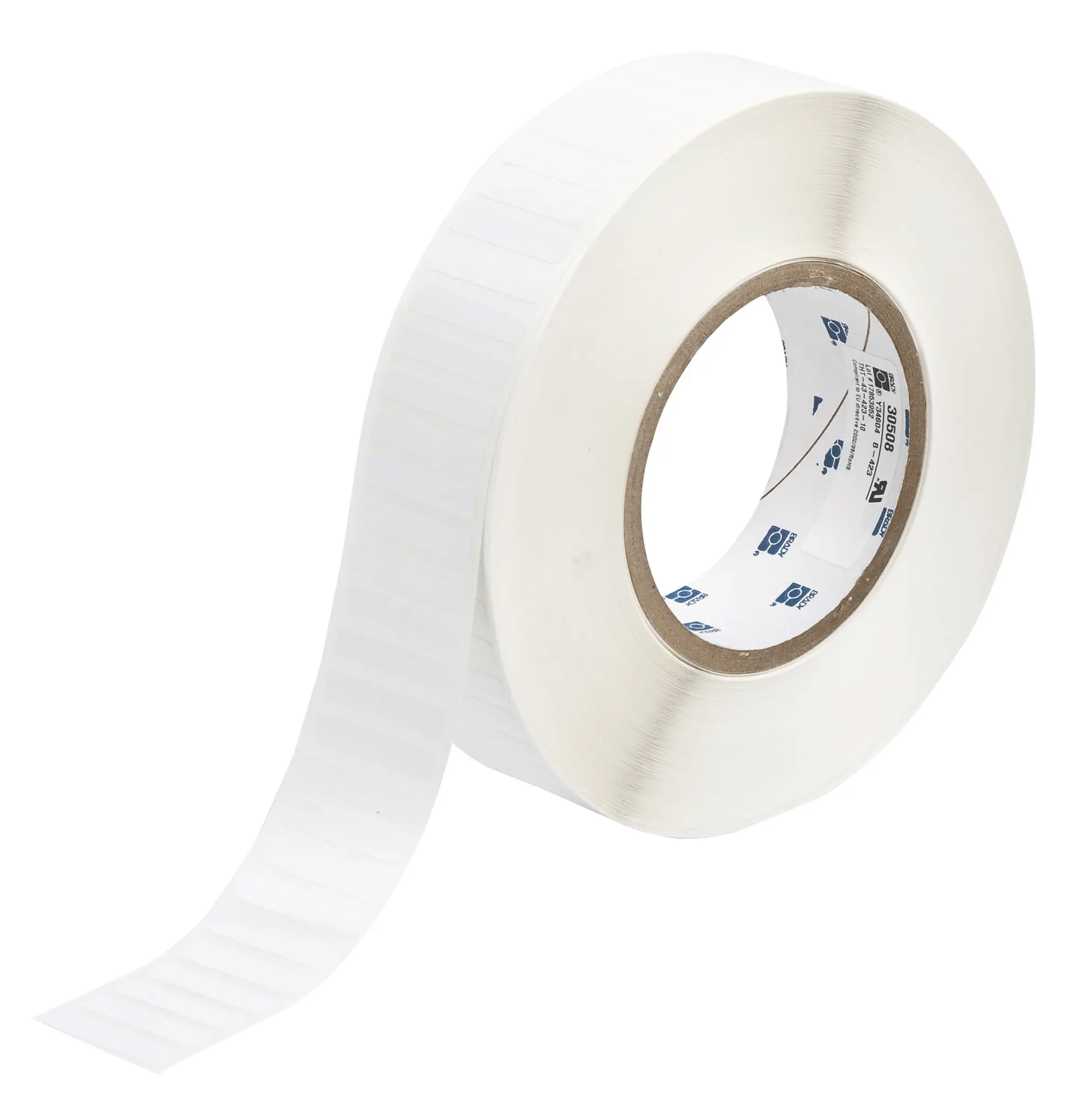 Produktfoto 1 von Brady Etikette auf Rolle B. 31.75 mm für BBP81, i5100, i7100, Serie IP, PR Plus, THT 76 mm, Kerndrucker 10000 Per Pack