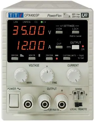 Produktfoto 1 von Aim-TTi CPX400SP Digital Labornetzgerät 420W, 0 → 60V / 0 → 20A