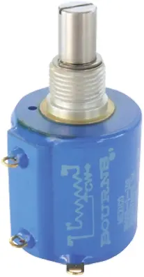 Produktfoto 1 von Bourns 3500 Buchse Drehen Potenziometer 3 % / 2 W, Schaft-Ø 6.35 mm