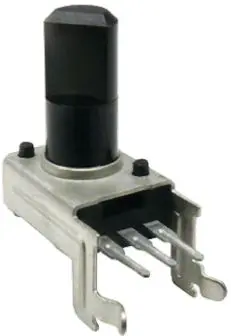 Produktfoto 1 von Bourns Drehgeber 12 Impulse/Umdrehung Impulse/U Inkrementalgeber, mit 6 mm, Flachschaft, Digital Rechteck-Signal,