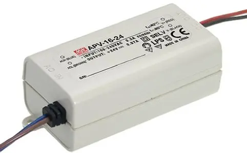 Produktfoto 1 von MEAN WELL LED-Treiber, 16.08 W 264 V ac, 90 V ac, 127V dc, 370 V dc LED-Treiber 0.67A, Ausgang 24V