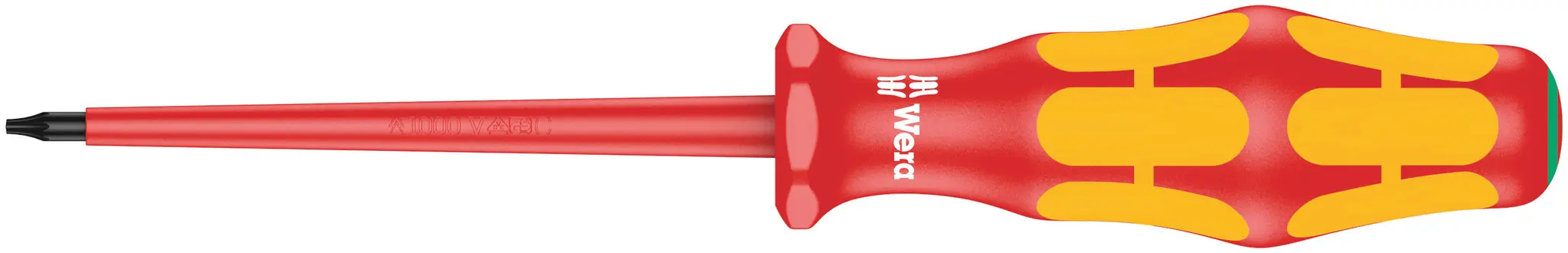 Produktfoto 1 von Wera VDE 1000V zugelassen T5 Isoliert, 161 mm / Klinge 80 mm