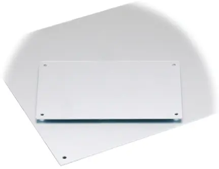 Produktfoto 1 von Fibox Aluminium Frontplatte, Hellgrau 250 mm 150 mm