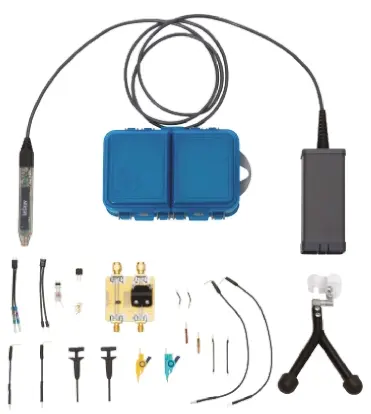 Produktfoto 1 von Teledyne LeCroy ZD ZD1000 Oszilloskoptastkopf Differenzial 1:1 1.2 GHz 10 V Steckverbinder rechtwinklig, Adapter mit
