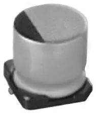 Produktfoto 1 von Nichicon UA Oberfläche Kondensator 100 μF Lot 20 % / 16V dc, Ø 6.3 mm x 7.7 mm, 105 °C