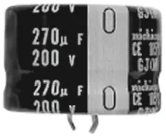 Produktfoto 1 von Nichicon GJ Snap-In Aluminium-Elektrolyt Kondensator 150μF ±20% / 400V dc, Ø 30mm x 20mm, bis 105°C