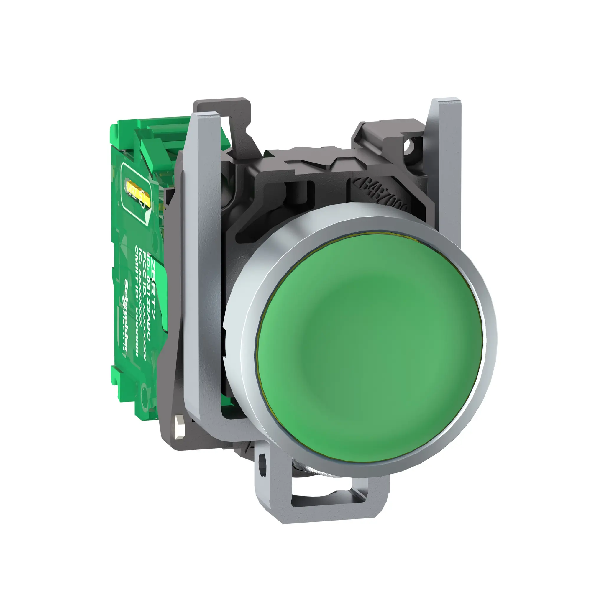Schneider Electric Harmony XB5 Druckschalter Panel Ø 22.3 mm / 3 A 240 V dc 240 V ac, IP40, IP66, IP69K