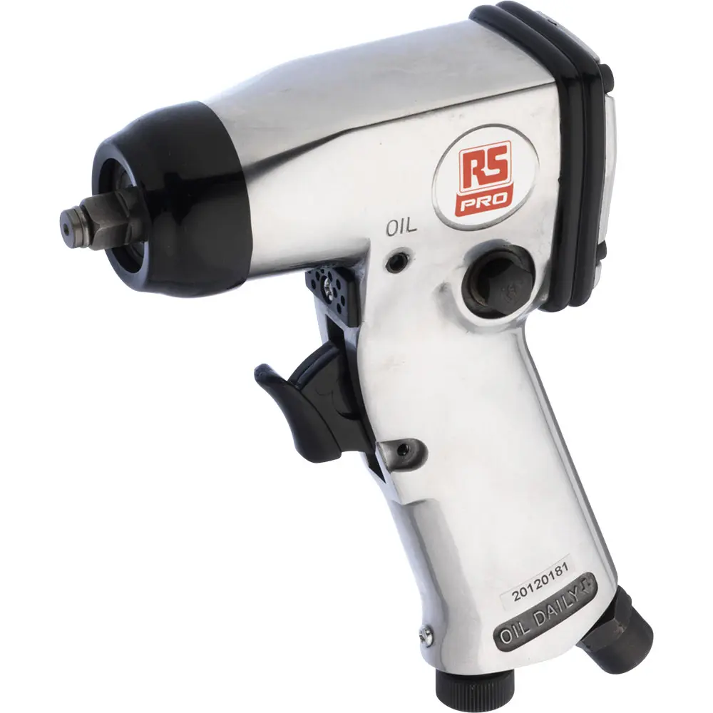 Produktfoto 1 von RS PRO APT105 3/8 in Druckluft-Schrauber Typ Druckluft-Schlagschrauber 135 Nm, 9000 rpm 85 L/min