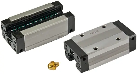 Produktfoto 1 von THK SHS Linearführung Schlitten, 106 mm x 60 mm, Traglast 44.8 kN, 66.6 kN