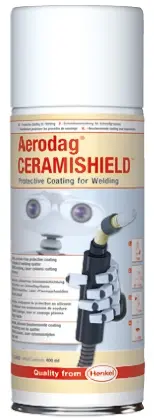 Produktfoto 1 von Loctite Aerodag Ceramishield Schweißschutz-Spray für Antispritzer Silikonfrei, Flüssig 400 ml