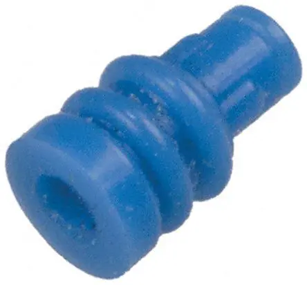 Produktfoto 1 von JAE MX44 Kfz-Steckverbinderdichtung Kabel, Stecker, Silikon Kabeldichtung, Blau, T. 5.4 mm