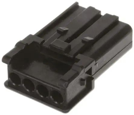 Produktfoto 1 von JAE MX44 Buchse Steckverbindergehäuse 3.5 mm, 4-polig / 1-reihig Gerade, Kabel für Kfz-Steckverbinder