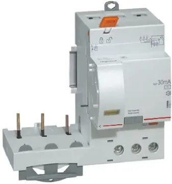 Produktfoto 1 von Legrand DX3 RCD/FI, 3-polig, 40A, 30mA Typ AC DX