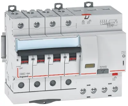 Produktfoto 1 von Legrand DX3 RCD/FI, 3+N-polig, 32A, 300mA Typ AC DX