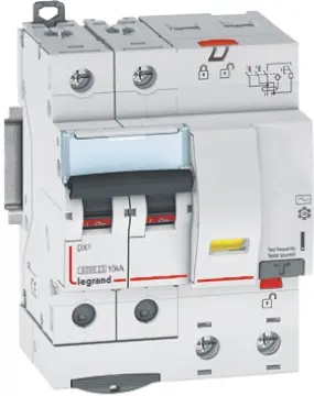 Produktfoto 1 von Legrand DX3 RCD/FI, 1+N-polig, 32A, 30mA Typ AC DX