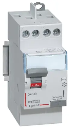 Produktfoto 1 von Legrand DX3 RCCB, 1+N-polig, 25A, 30mA Typ A DX