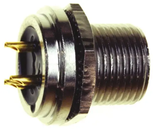 Produktfoto 1 von Switchcraft MINI-CON-X 20.62 Miniature Rundsteckverbinder Buchse 3-polig Buchse 7.5A Panel IP66, IP68