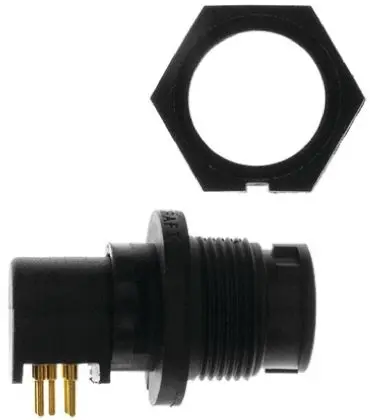 Produktfoto 1 von Switchcraft EN3 20.62 Standard Rundsteckverbinder Stecker 5-polig Buchse 7.5A Panel IP69K, IP68