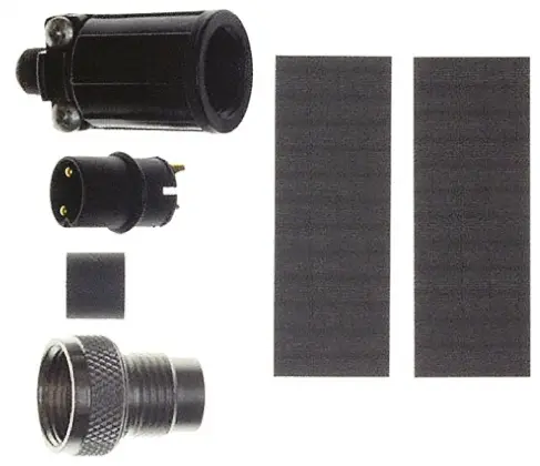 Produktfoto 1 von Switchcraft MINI-CON-X 19.3 Miniature Rundsteckverbinder Buchse 2-polig Buchse 7.5A Kabel IP66, IP68