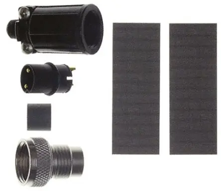 Produktfoto 1 von Switchcraft MINI-CON-X 19.3 Miniature Rundsteckverbinder Buchse 2-polig Buchse 7.5A Kabel IP66, IP68