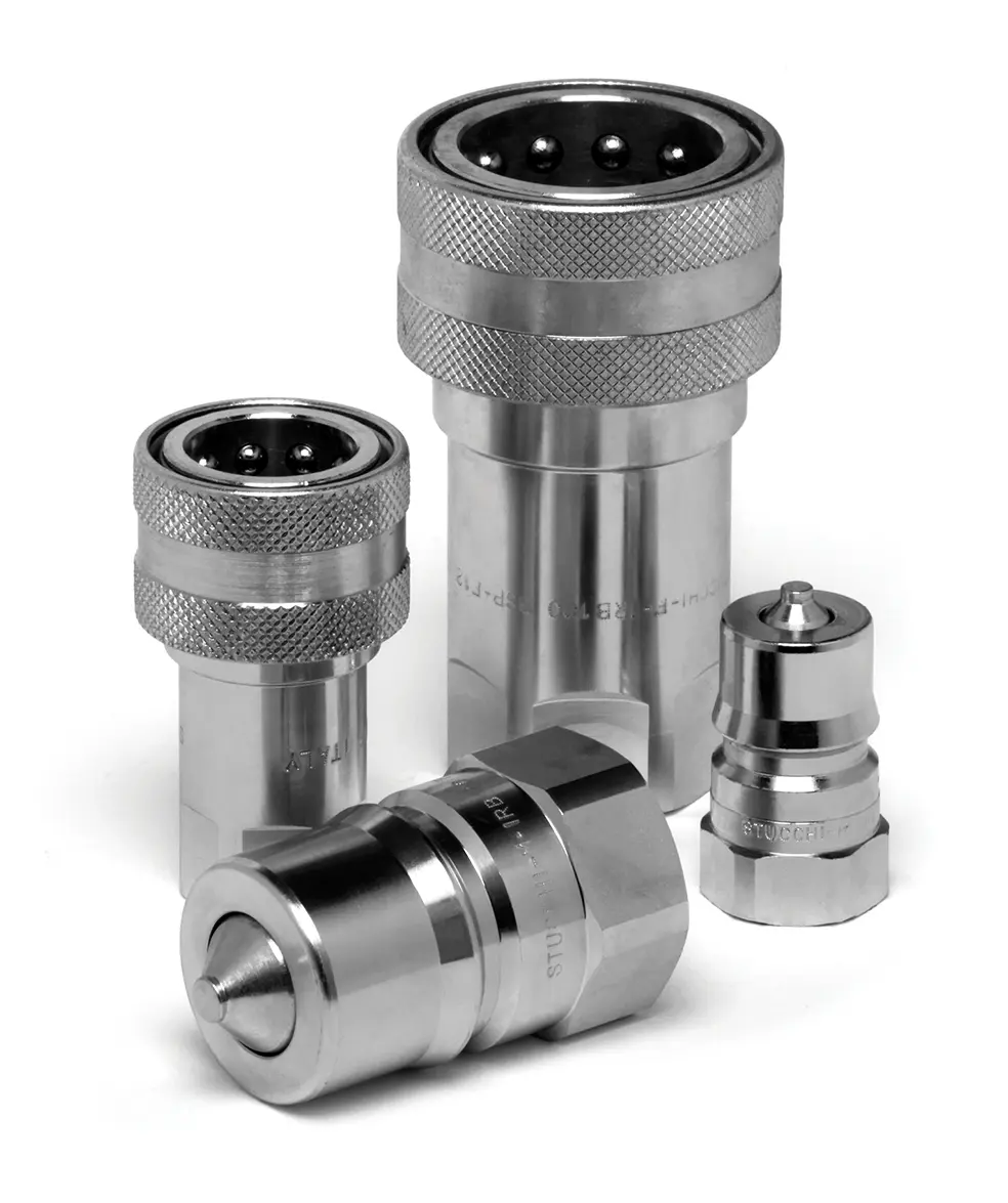 Produktfoto 1 von RS PRO RS Hydraulik-Schnellkupplung Buchse, Kohlenstoffstahl, 1/2 in