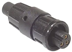 Produktfoto 1 von Switchcraft MICRO-CON-X 13.5 Subminiature Rundsteckverbinder Buchse 3-polig Buchse 7.5A Kabel IP40