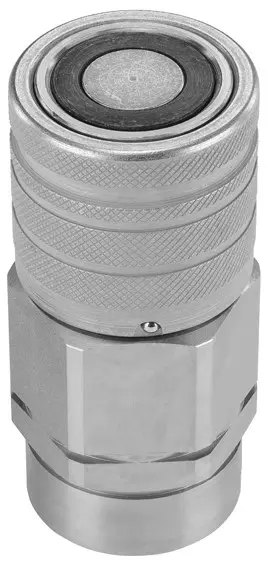 Produktfoto 1 von RS PRO RS Hydraulik-Schnellkupplung Buchse, Kohlenstoffstahl, 1/4 in