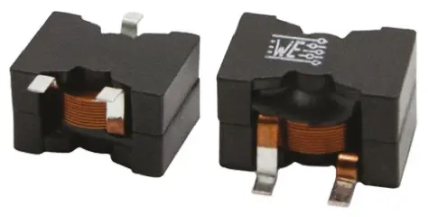 Produktfoto 1 von Wurth Elektronik WE-HCF Drosselspule Ja, 10 μH 23 A AEC-Q200 mit Ferrit-Kern, 2013 Gehäuse ±15 % Flachdrahtwicklung 21.5