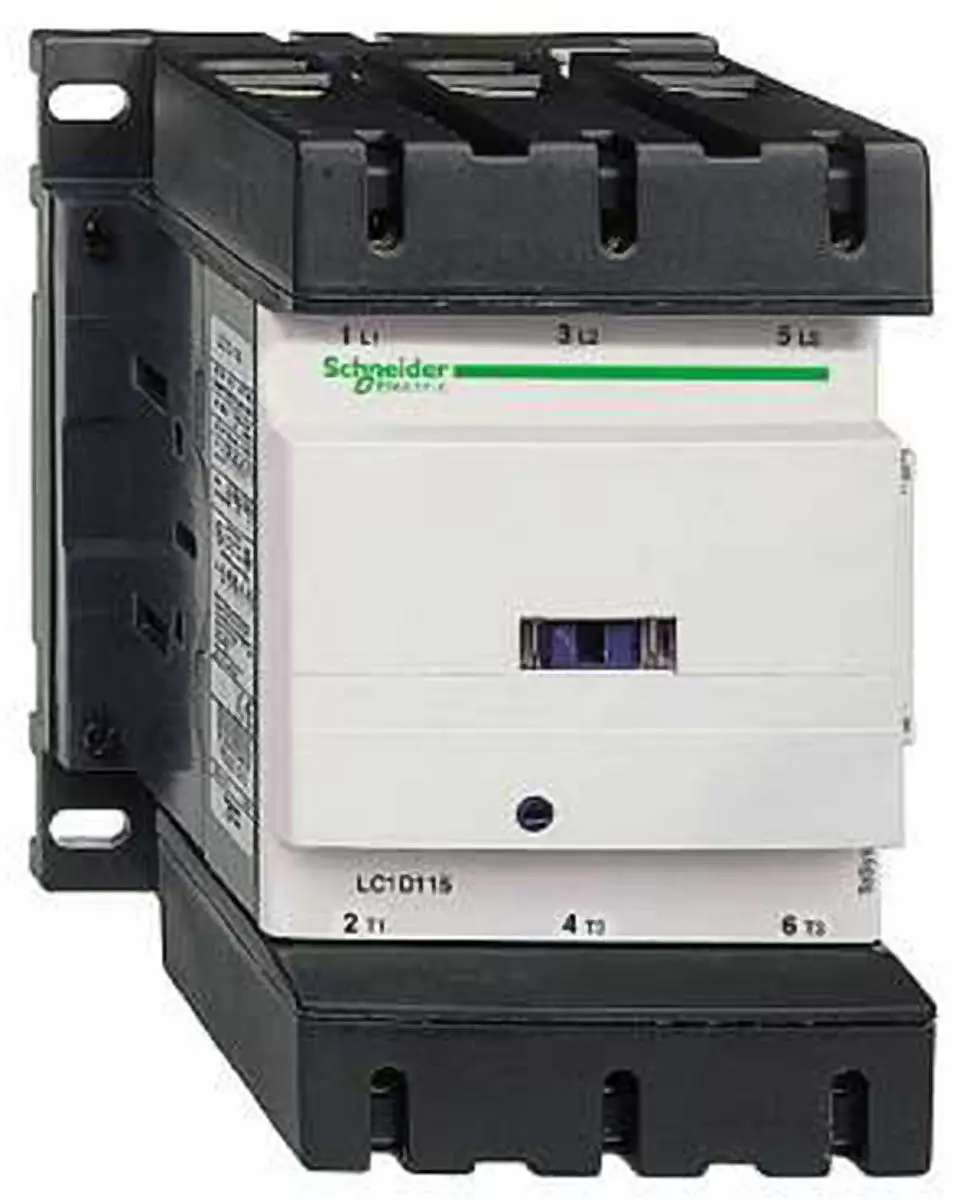 Schneider Electric LC1D Schütz 440 V ac-Spule, 3-polig, 1kV ac 440 V ac 80 kW 3 Schließer Motorsteuerung 2-Hilfskontakte
