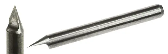 Produktfoto 1 von CIF Hartmetall Ätzmaschine Schaftfräser, Ø 0.2 mm 3.17mm