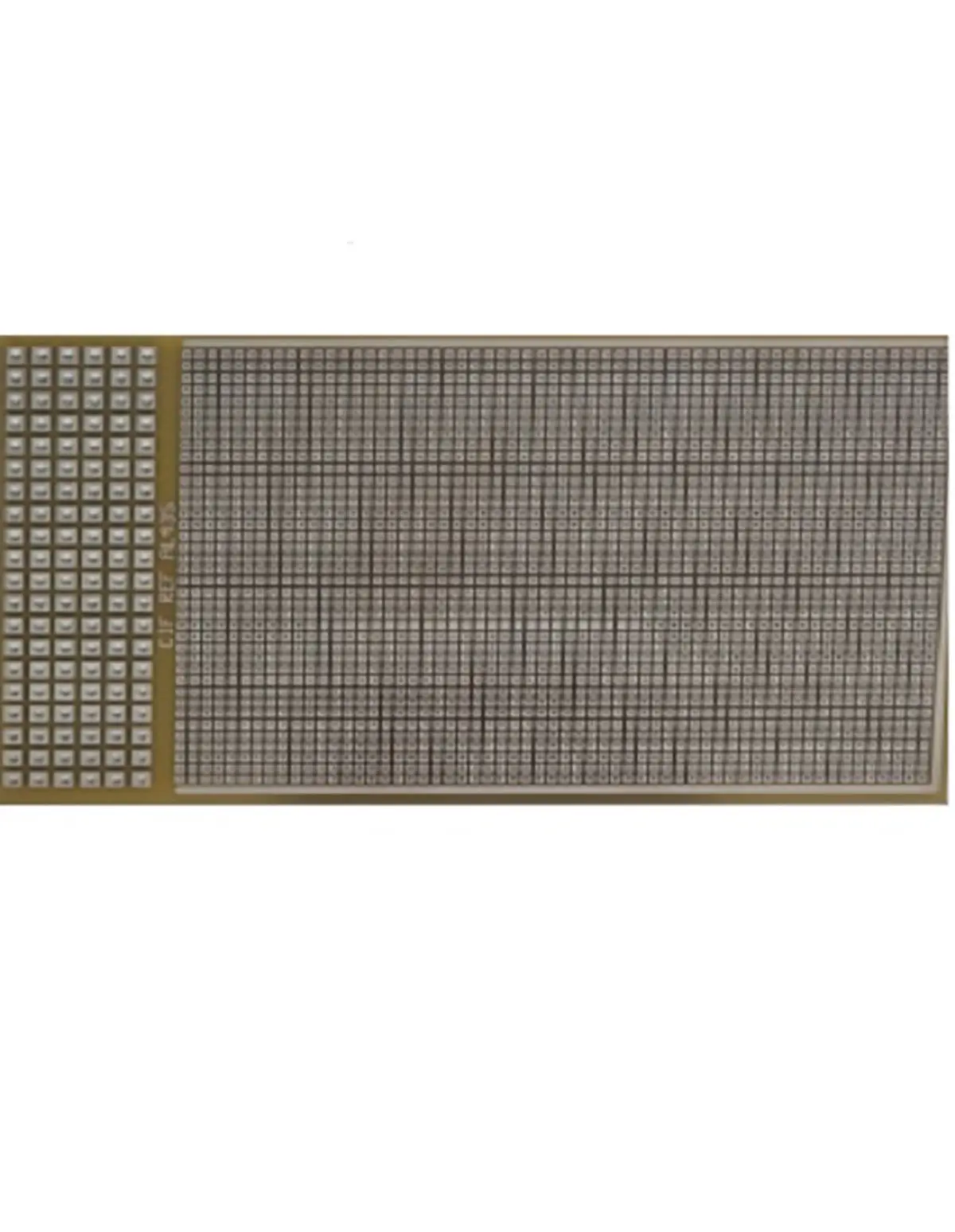 Produktfoto 1 von CIF Lochrasterplatine 2, Raster 2.54 mm, PCB-Bohrung 0.35 mm 39 x 59 SMD-Pads 1 mm² 0.70 mm 95 mm FR4 FR4 53 mm