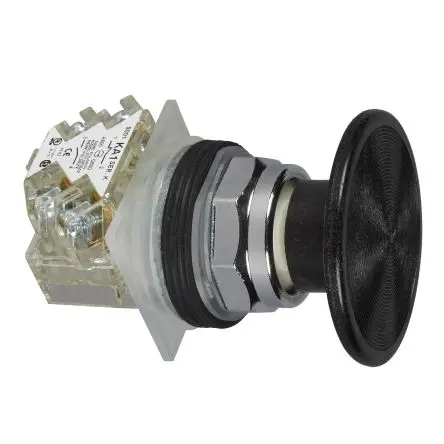 Produktfoto 1 von Schneider Electric Harmony Druckschalter Schwarz Beleuchtet Federrückstellung Ø 30 mm, 1 Wechsler 125 V dc 240 V ac,