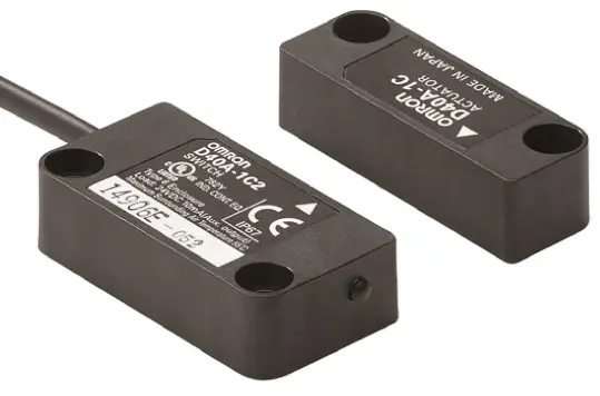 Produktfoto 1 von Omron D40A Kabel Berührungsloser Sicherheitsschalter aus Polybutylenterephthalat (PBT) 24V dc, Kodierschalter Betätiger