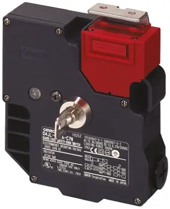 Produktfoto 1 von Omron, D4JL Magnetverriegelungsschalter Strom zum Sperren/Entsperren, 2 Öffner, Schließer (NO)