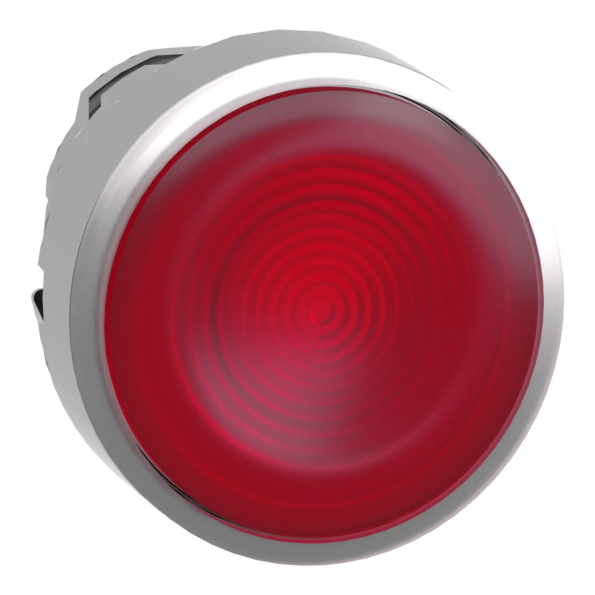 Produktfoto 1 von Schneider Electric Harmony Drucktastenkopf Ø 22 mm, Rot Federrückstellung Rund Rund Metall, IP66
