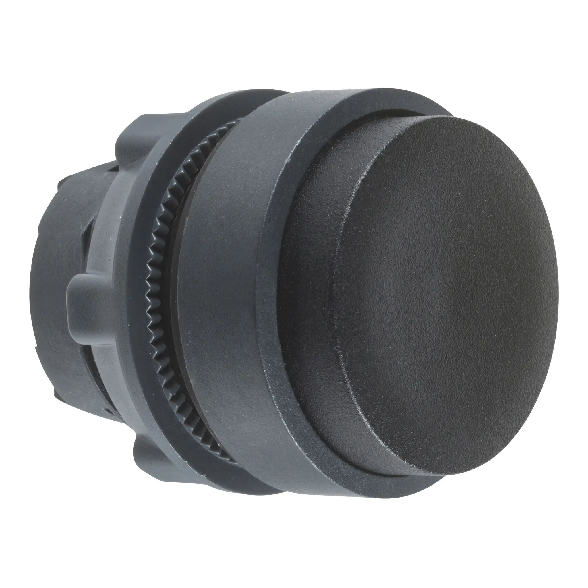 Produktfoto 1 von Schneider Electric Harmony Drucktastenkopf Ø 22 mm, Schwarz Federrückstellung Rund Rund Kunststoff, IP66