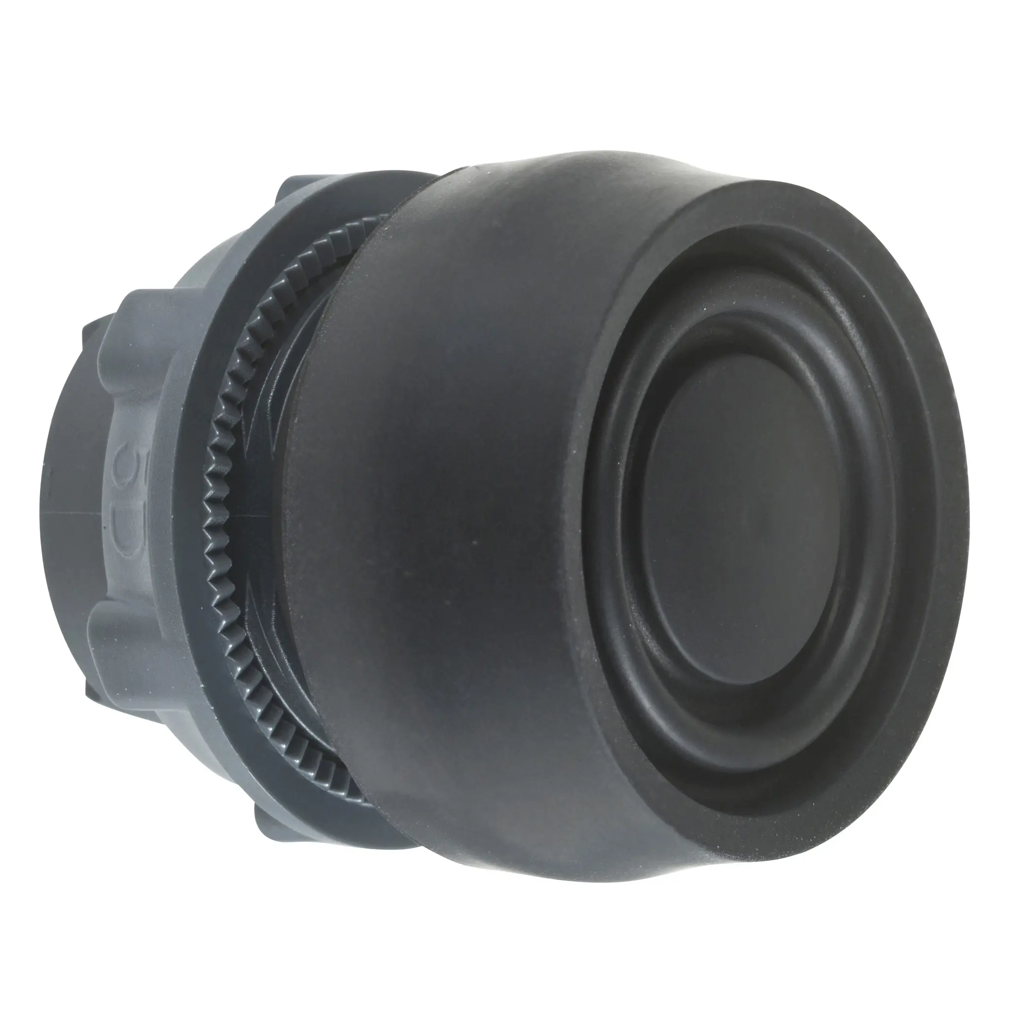 Produktfoto 1 von Schneider Electric Harmony Drucktastenkopf Ø 22 mm, Schwarz Federrückstellung Rund Rund Kunststoff, IP66