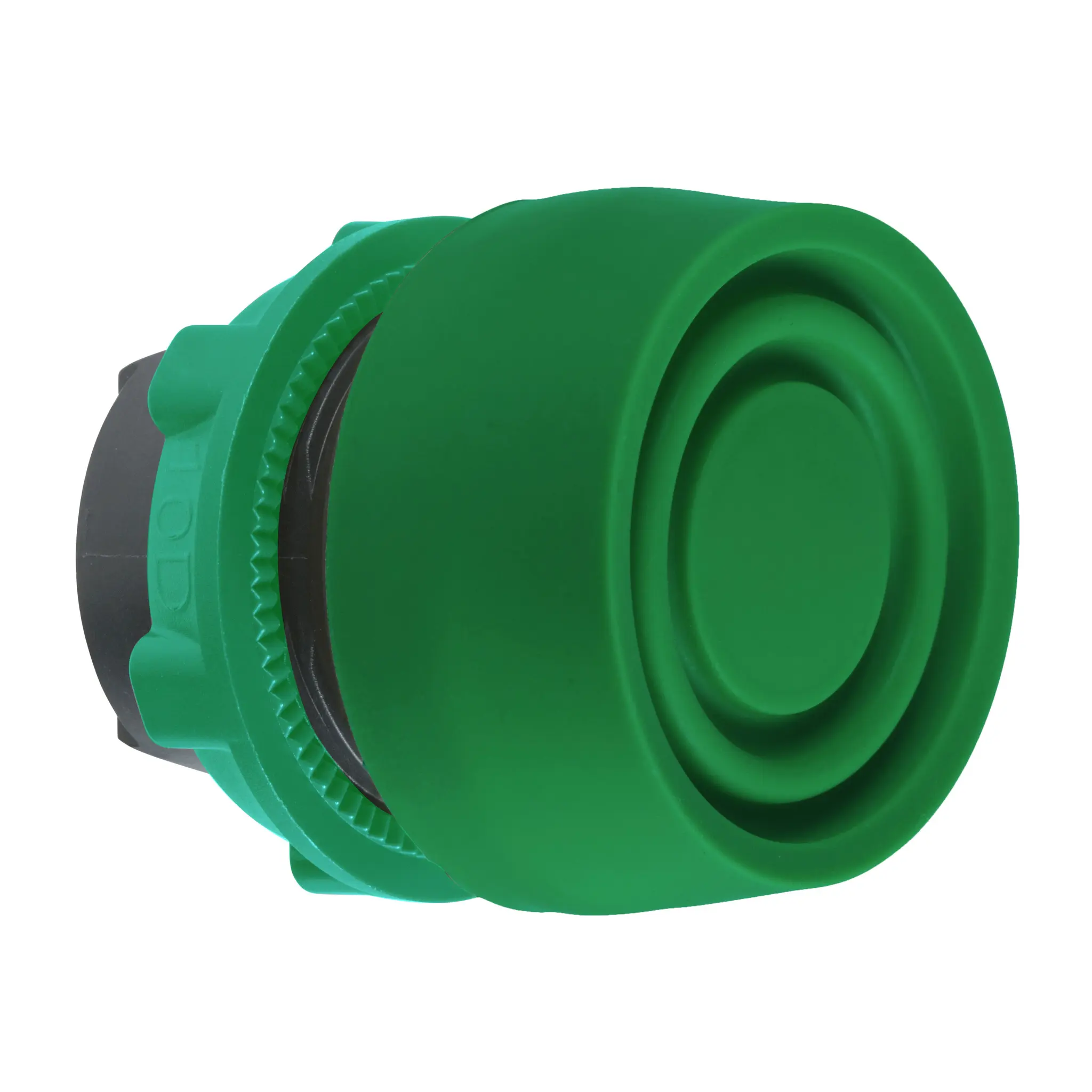 Produktfoto 1 von Schneider Electric Harmony Drucktastenkopf Ø 22 mm, Grün Federrückstellung Rund Rund Kunststoff, IP66