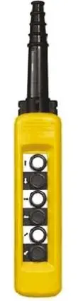 Produktfoto 1 von Schneider Electric Pendel-Steuereinheit, 1-poliger Umschalter Gelb Polypropylen Schraube -25 °C / 70 °C
