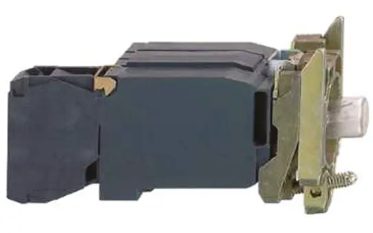 Produktfoto 1 von Schneider Electric Lampenfassung, Harmony XB4 -Serie , 1 Schließer, 230 V ac, Schraubanschluss, Typ Kontakt- und