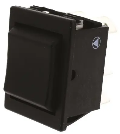 Produktfoto 1 von Arcolectric Panel Wippschalter 2-poliger Umschalter Ein-Aus-Ein Ein-Aus-Ein, 16A, IP40