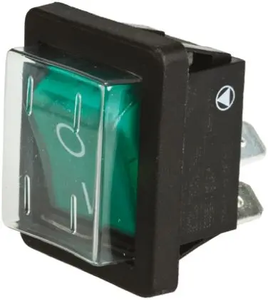 Produktfoto 1 von Arcolectric Panel Wippschalter DPST Ein-Aus Ein-Aus, 16A Beleuchtet, IP40