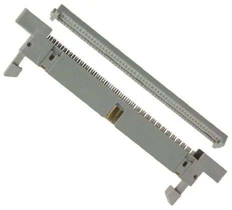 Produktfoto 1 von 3M 4600 IDC-Steckverbinder Stecker, gewinkelt, 50-polig Kabel / 2-reihig, Raster 2.54 mm