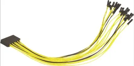 Produktfoto 1 von Pico Technology Oszilloskop-20-poliges Digitalkabel TA136, für PicoScope 2205 MSO 25 cm