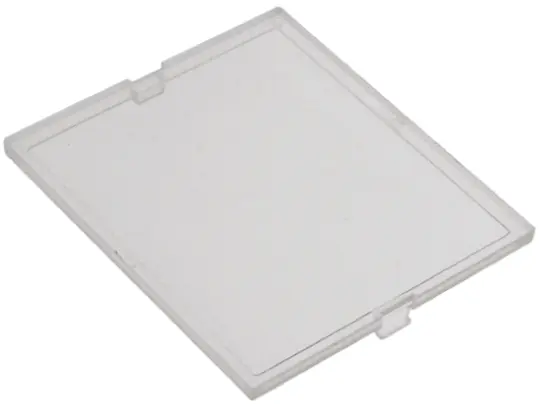 Produktfoto 1 von CAMDENBOSS Polycarbonat Abdeckung, 42 mm CNMB-DIN-Schienengehäuse x 49 mm
