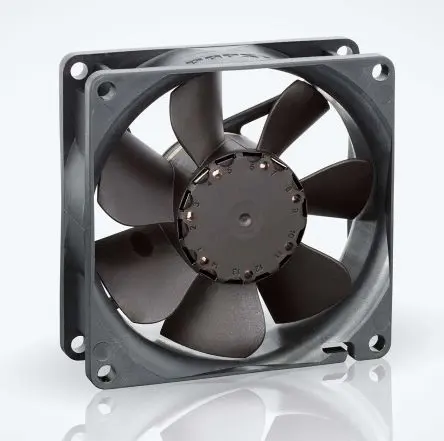 Produktfoto 1 von ebm-papst 8400 N Axiallüfter, Kugel, 24V dc / 2.6 W 136 mA, 3600 U/min, 79 m³/h IP20 80 mm 80mm 25 mm